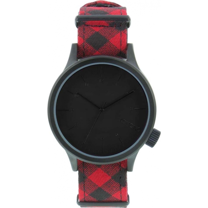 Komono Mens Magnus Print Series Woodsman Watch