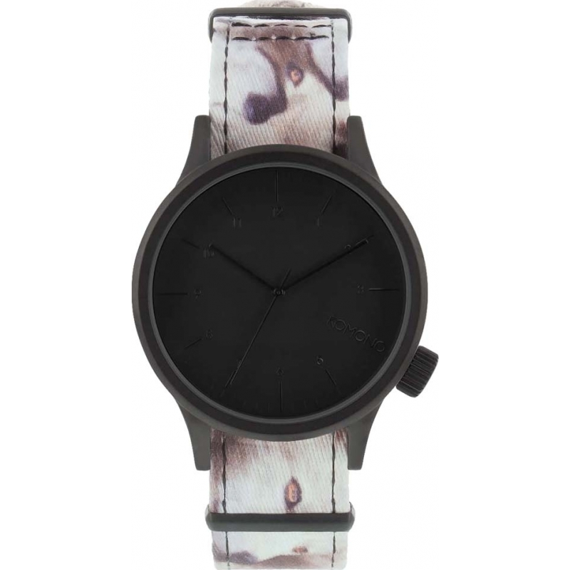 Komono Mens Magnus Print Series Wolves Watch