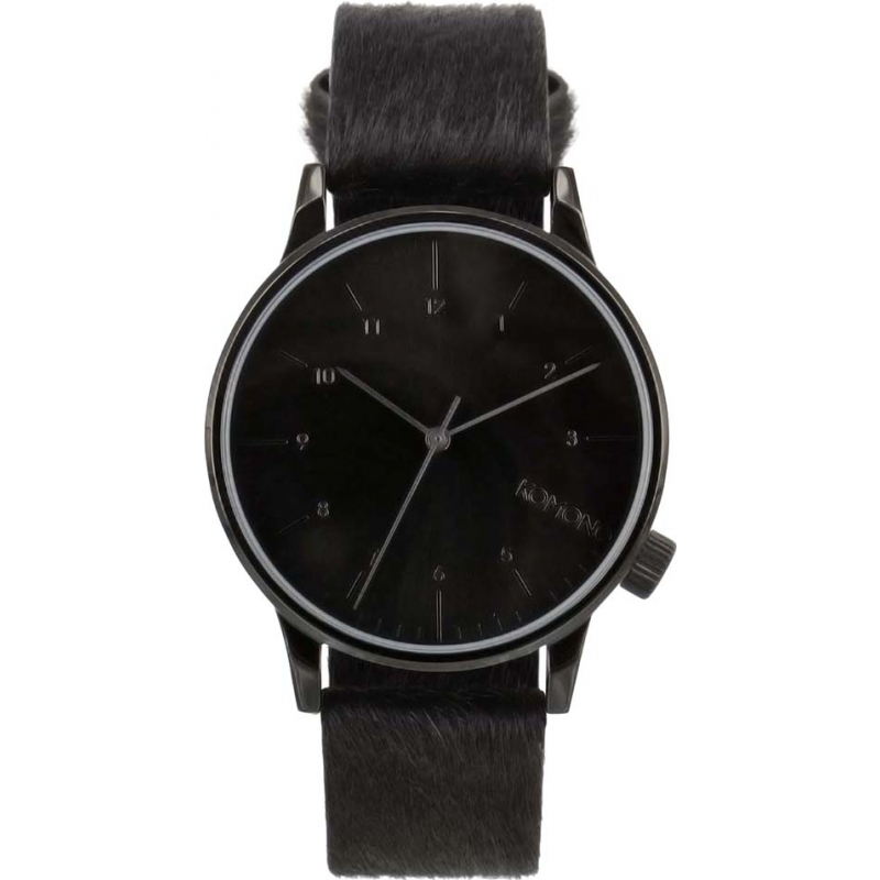 Komono Mens Winston Monte Carlo Black Pony Watch