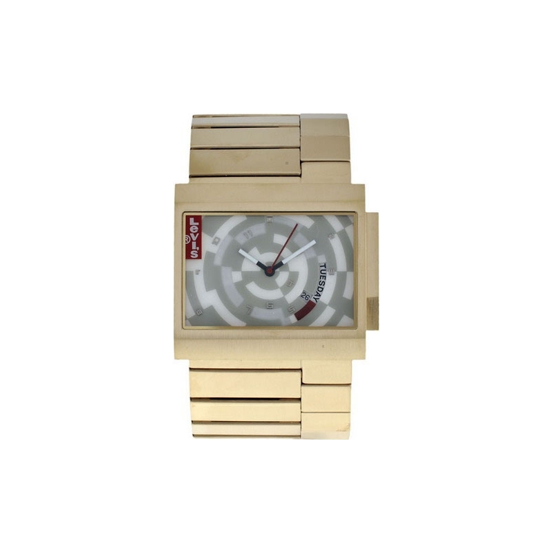 Levis Unisex With Silver Dial And Stainless Steel Bracelet Watch