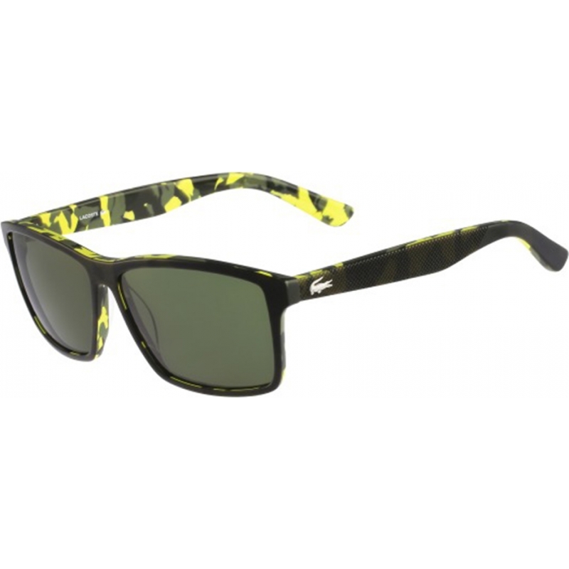 Lacoste Mens L705S Green Camouflage Sunglasses