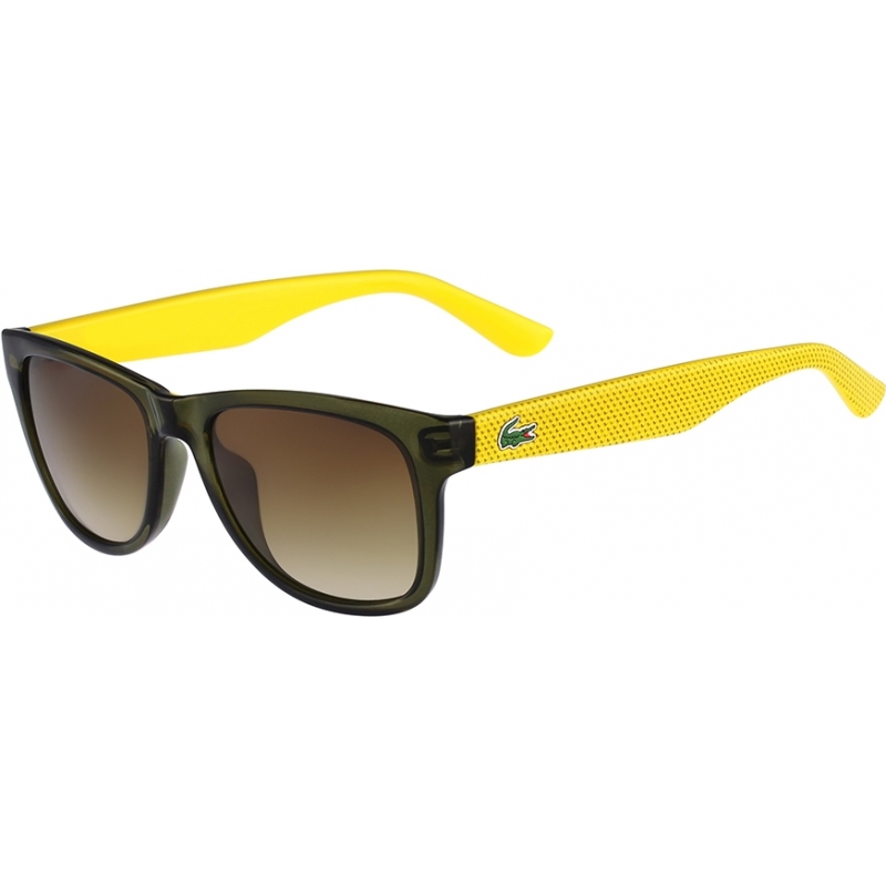 Lacoste L734S Green Yellow Sunglasses