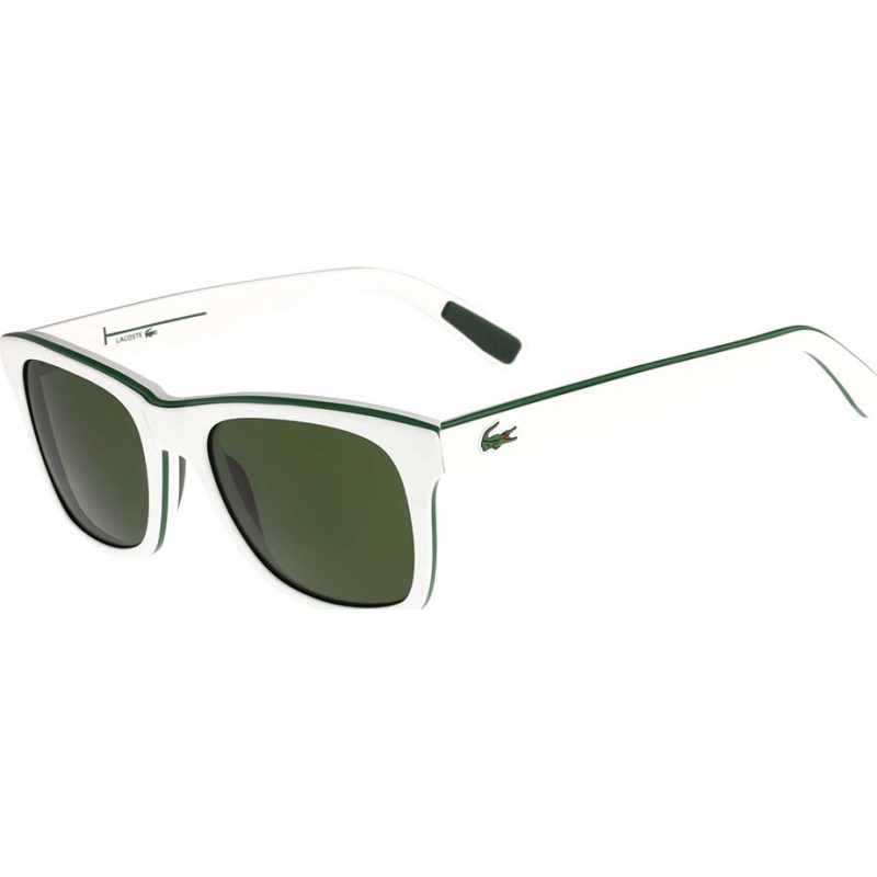 Lacoste L781S White Green Sunglasses