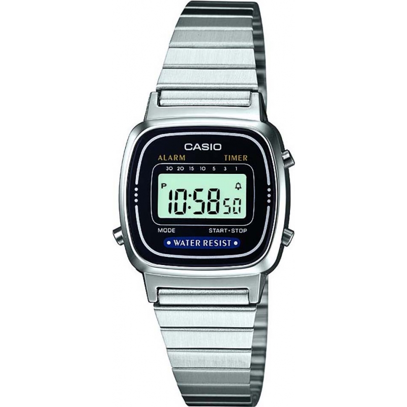 Casio Collection Silver Digital Watch