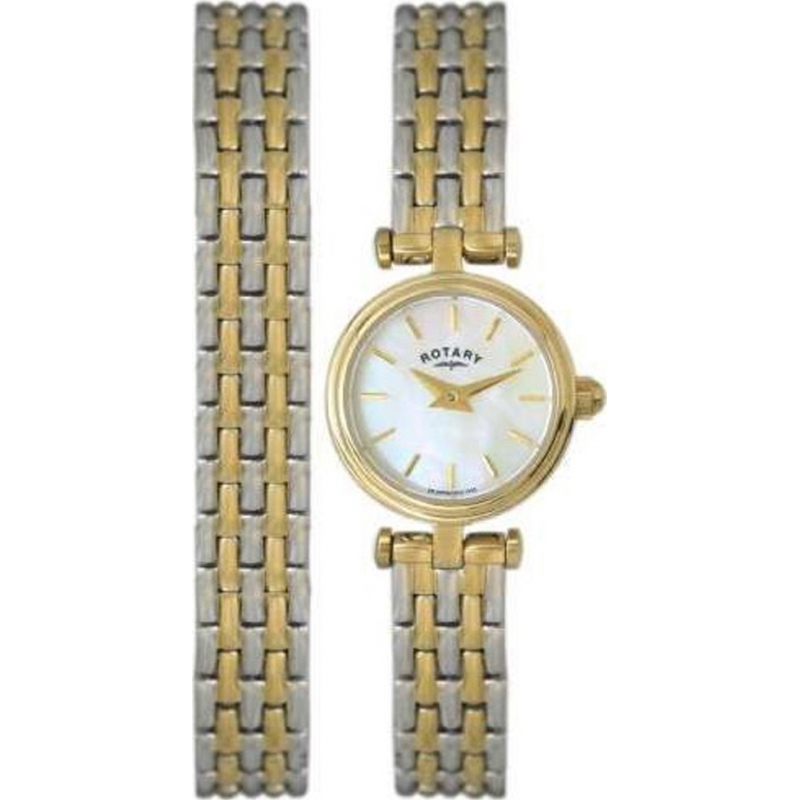 Rotary Ladies Two Tone Steel Bracelet Watch