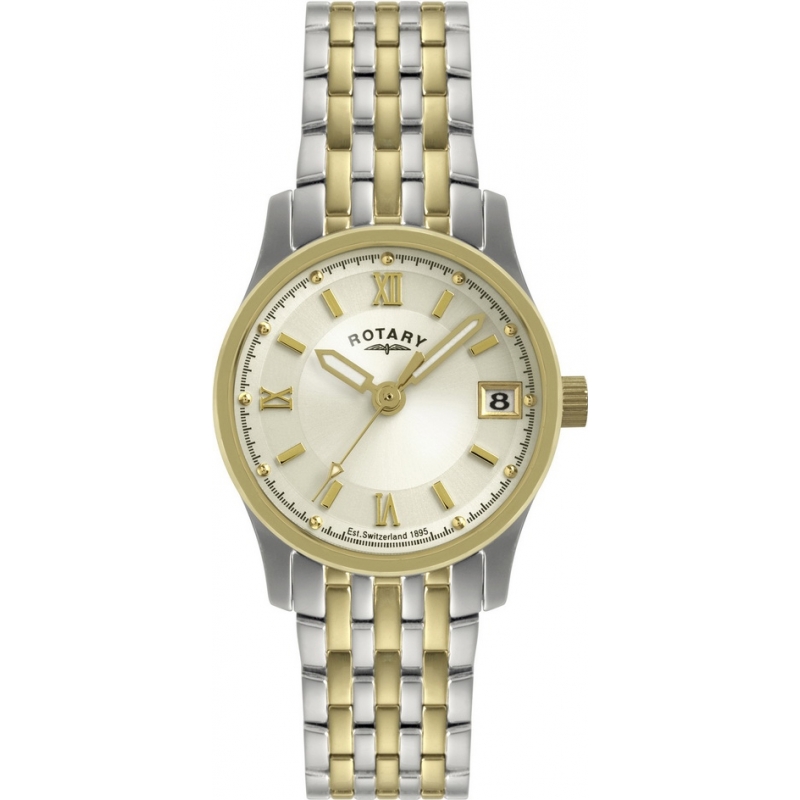 Rotary Ladies Timepieces Two Tone Watch