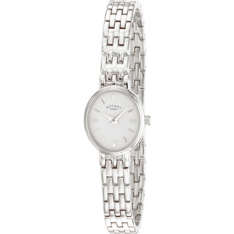 Rotary Ladies Timepieces White Silver Watch