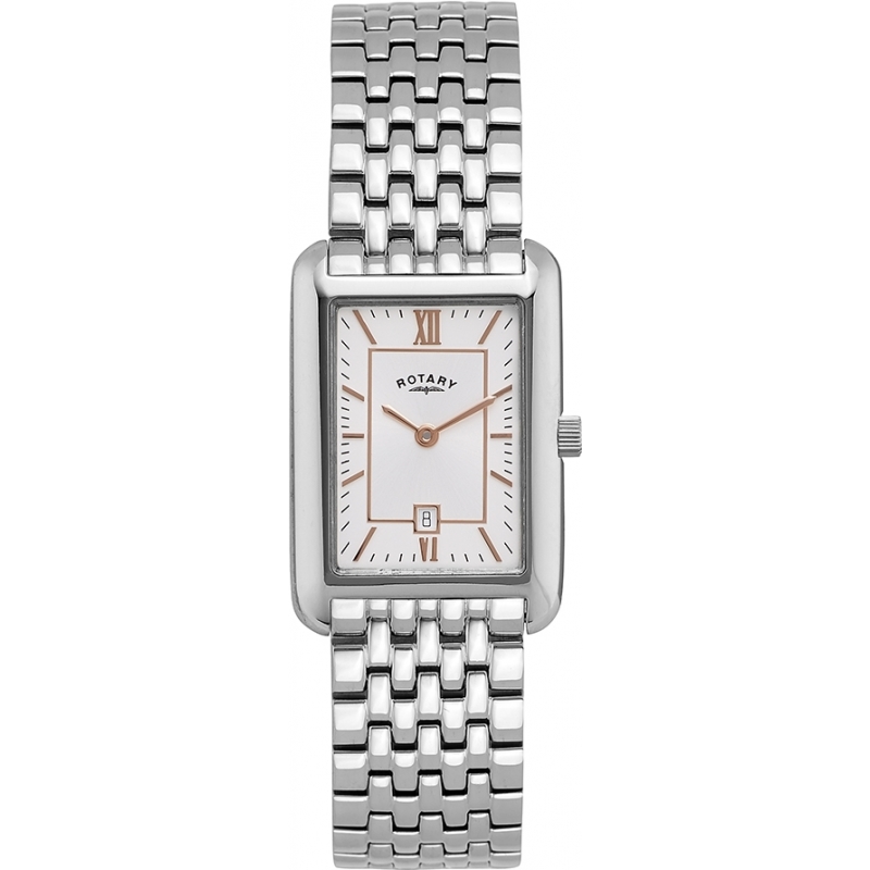 Rotary Ladies Timepieces White Silver Watch