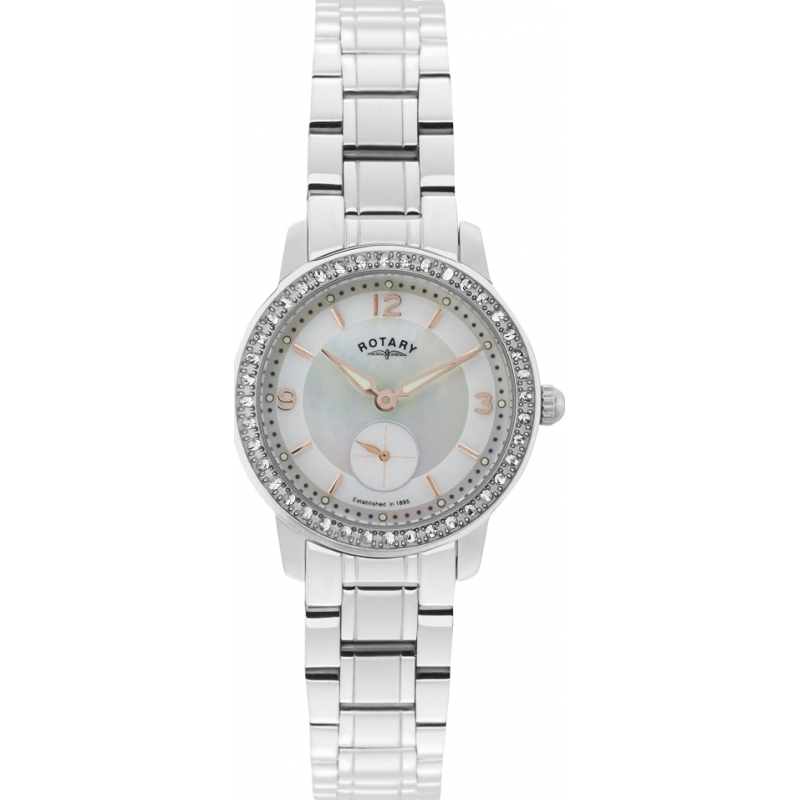 Rotary Ladies Timepieces Cambridge Silver Steel Watch
