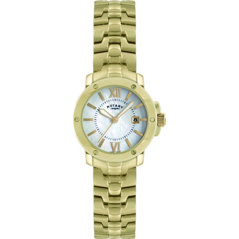 Rotary Ladies Timepieces Gold Plated Steel Watch