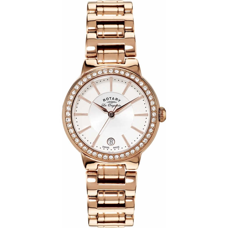 Rotary Ladies Les Originales Rose Gold Watch