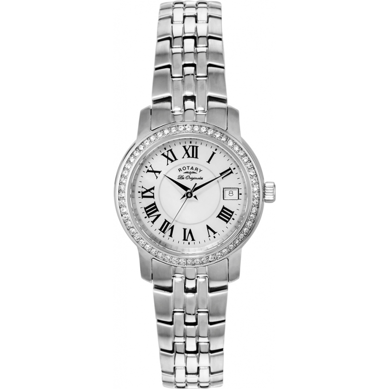 Rotary Ladies Les Originales Silver Steel Bracelet Watch