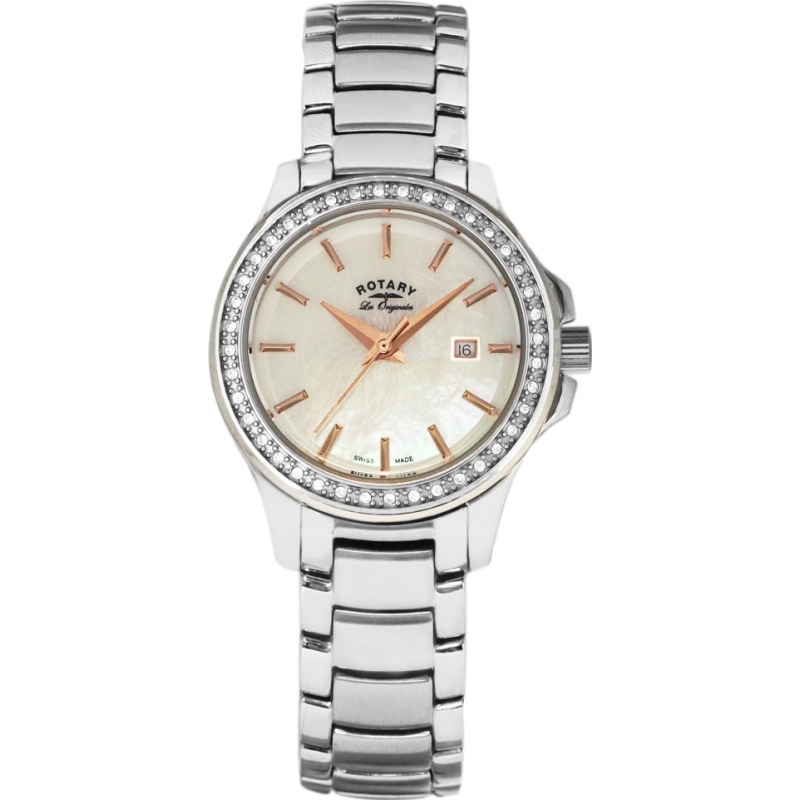 Rotary Ladies Les Originales Primrose Silver Watch
