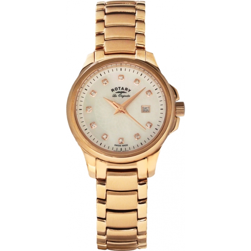 Rotary Ladies Les Originales Primrose Rose Gold Watch