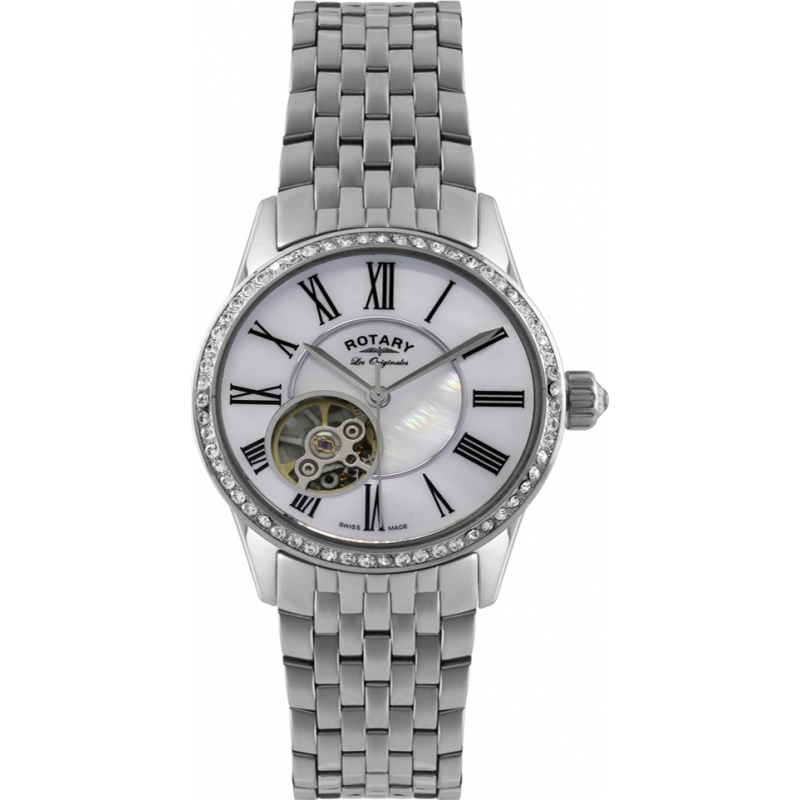 Rotary Ladies Les Originales Automatic Silver Watch