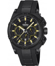 Festina Mens Chrono Bike Black Rubber Chronograph Watch