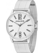 Police Mens Esquire Silver Steel Bracelet Watch