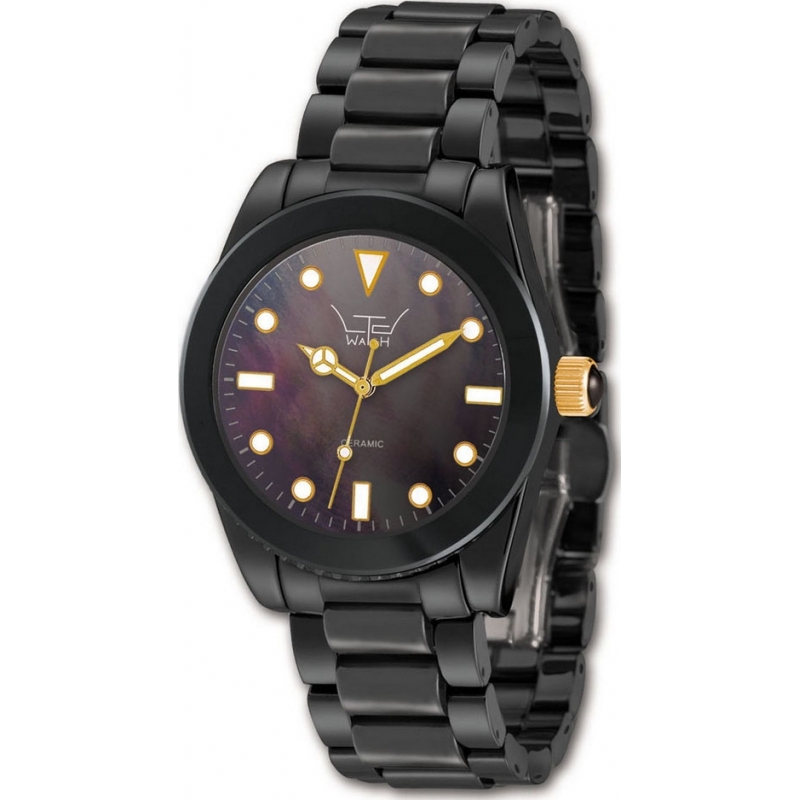 LTD Watch Limited Edition Ladies Ceramic Black Watch