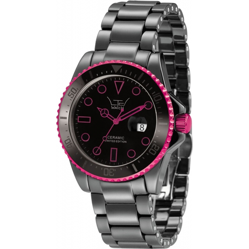 LTD Watch Ceramic Black Bracelet Watch