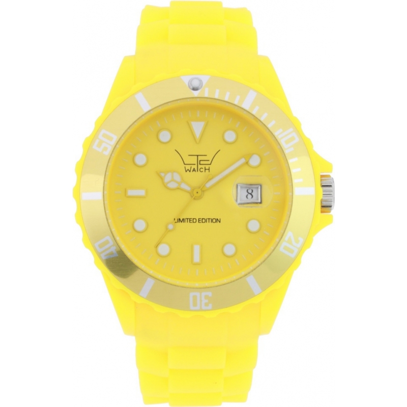 LTD Watch Limited Edition Yellow Silicone Watch