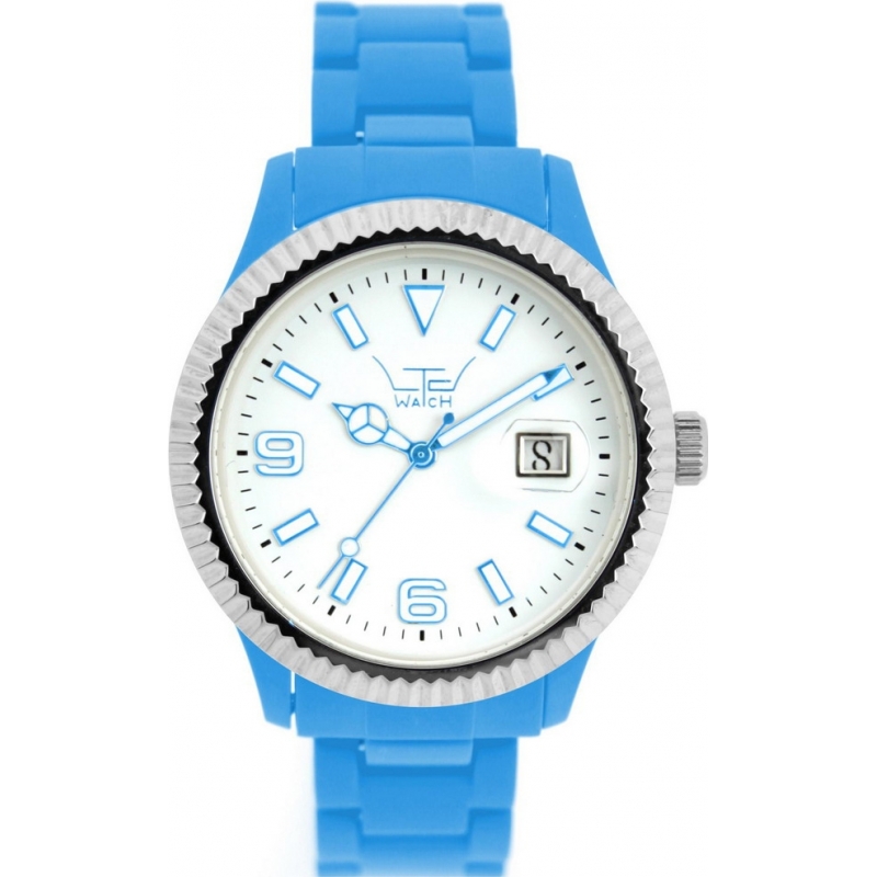 LTD Watch White Blue Watch