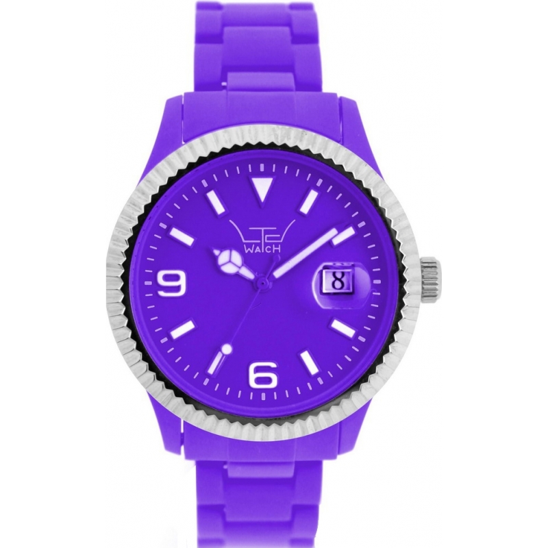 LTD Watch All Purple Plastic Watch