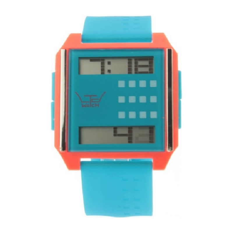 LTD Watch Blue Orange Mix and Match Digital Watch