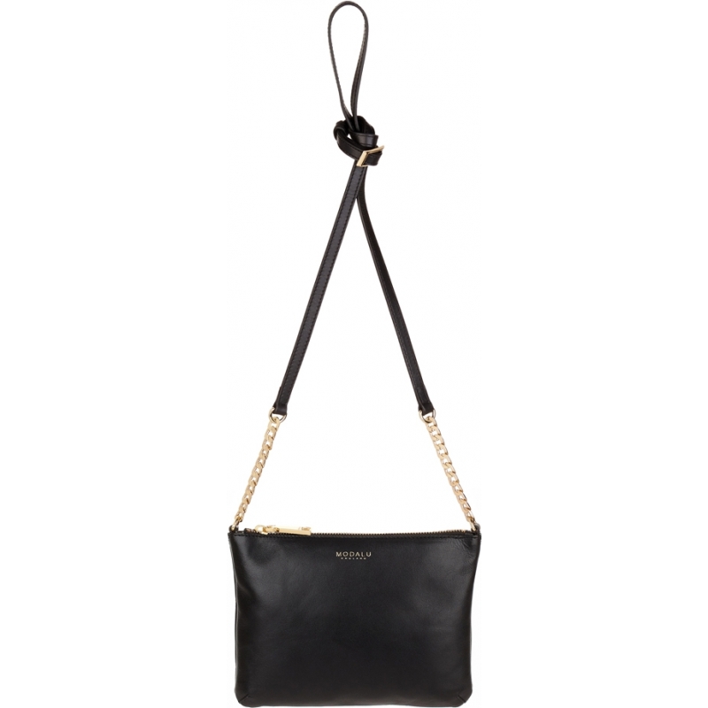 Modalu Ladies Twiggy Black Cross Body Bag