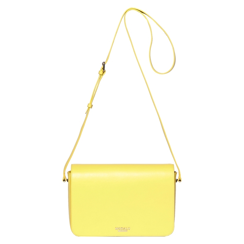 Modalu Ladies Imogen Lemon Cross Body Bag