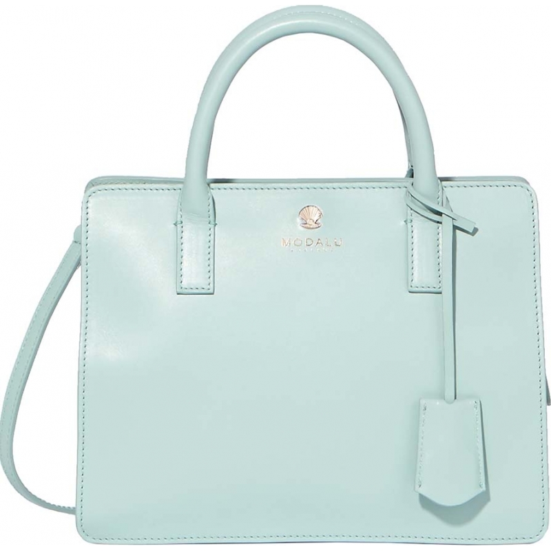 Modalu Ladies Jasmine Aquamarine Small Grab Bag