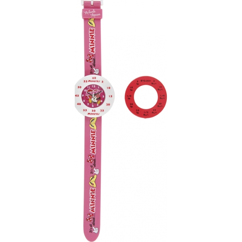 Character Watches Girls Minnie Mouse Time Teacher Watch