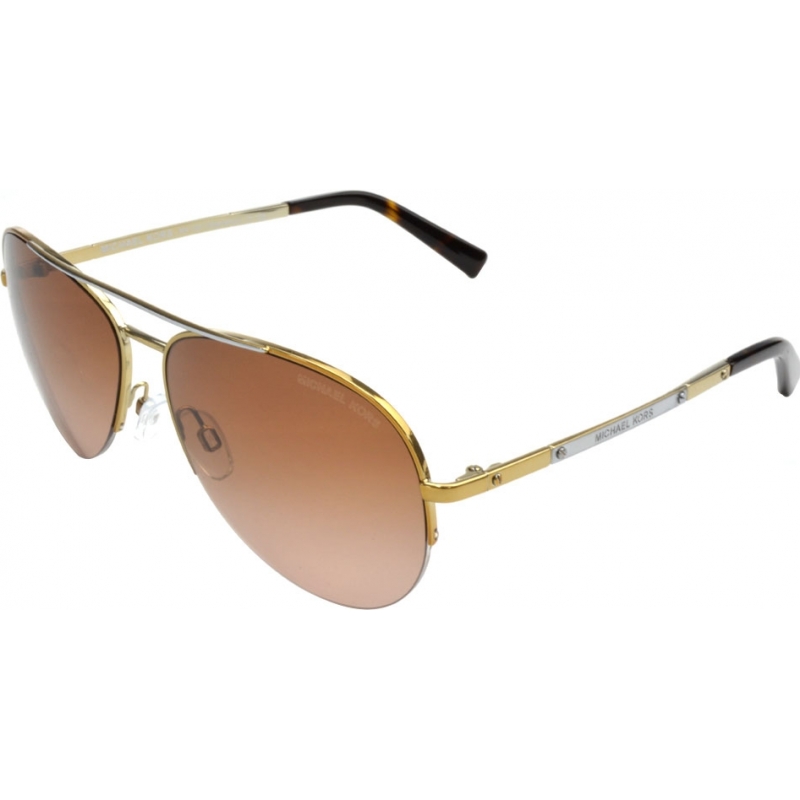 Michael Kors MK1001 59 Gramercy Gold Silver 101914 Sunglasses