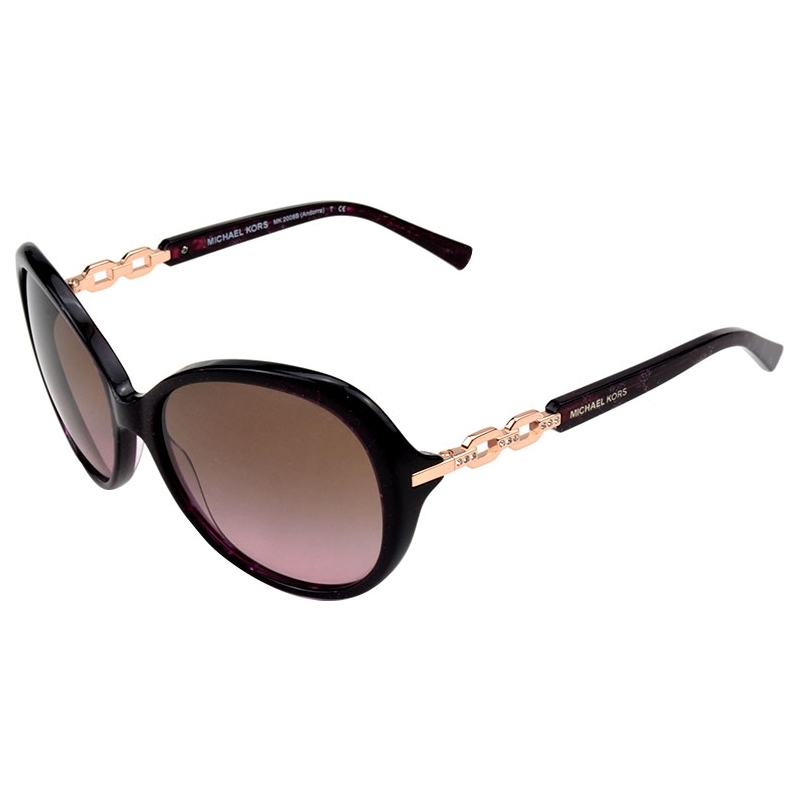 Michael Kors MK2008B 58 Andorra Pink Sparkle 304014 Sunglasses