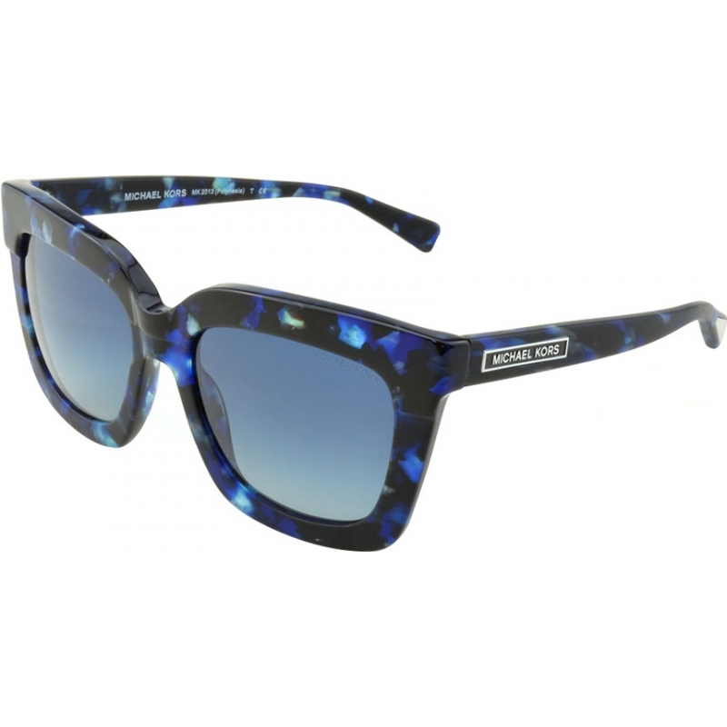 Michael Kors MK2013 53 Glam Blue Marble 30794L Sunglasses