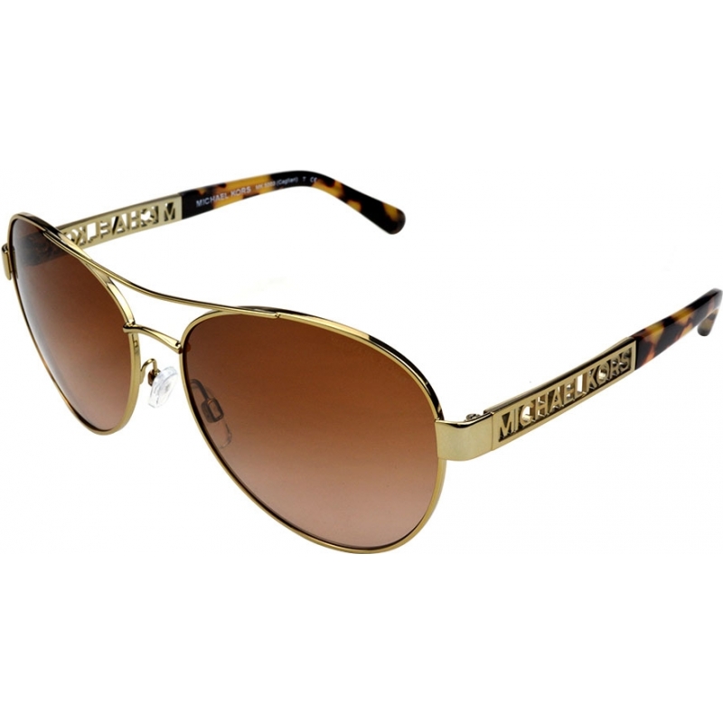 Michael Kors MK5003 60 Cagliari Gold 100413 Sunglasses