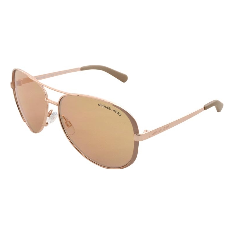 Michael Kors MK5004 59 Chelsea Rose Gold Taupe 1017R1 Sunglasses