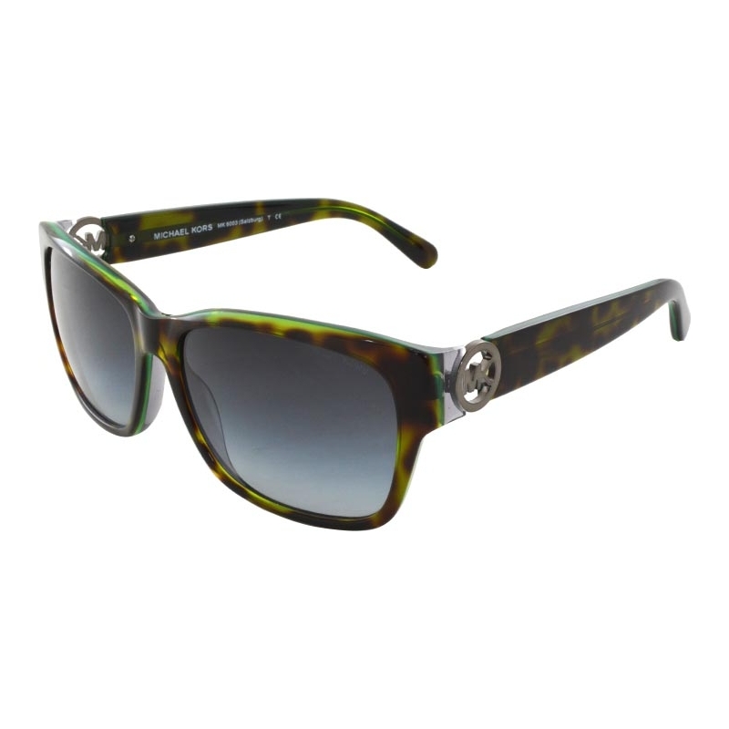 Michael Kors MK6003 58 Salzburg Tortoise Green Grey 300211 Sunglasses