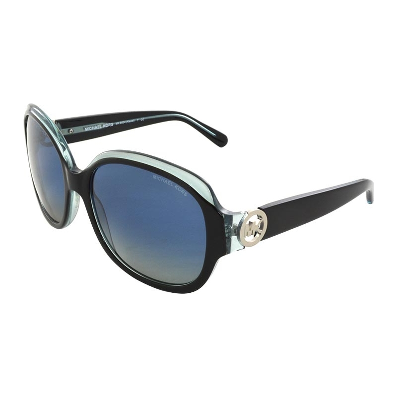 Michael Kors MK6004 59 Kauai Black Blue 30011H Polarized Sunglasses