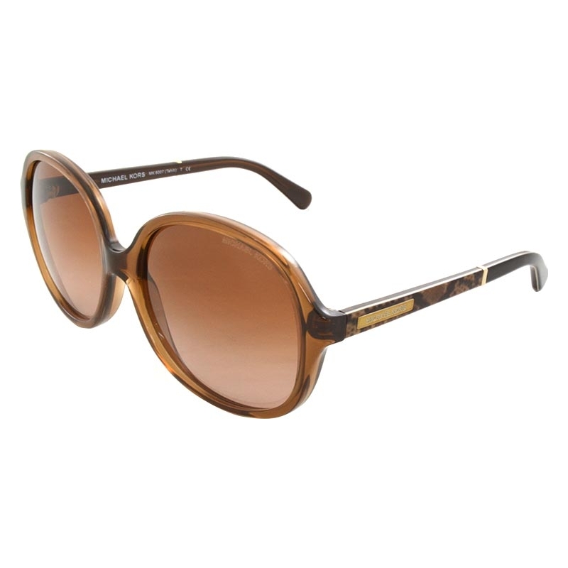 Michael Kors MK6007 58 Tahiti Milky Brown Snake 301113 Sunglasses