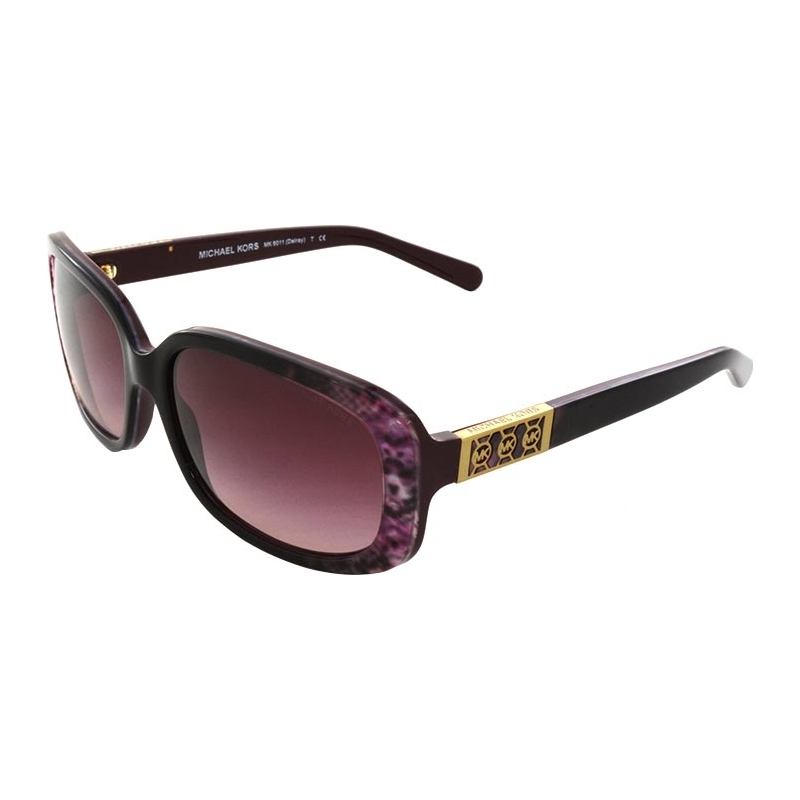 Michael Kors MK6011 56 Delray Pink Snake 30188H Sunglasses