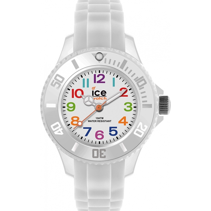 Ice-Watch Ice-Mini White Silicone Strap Watch