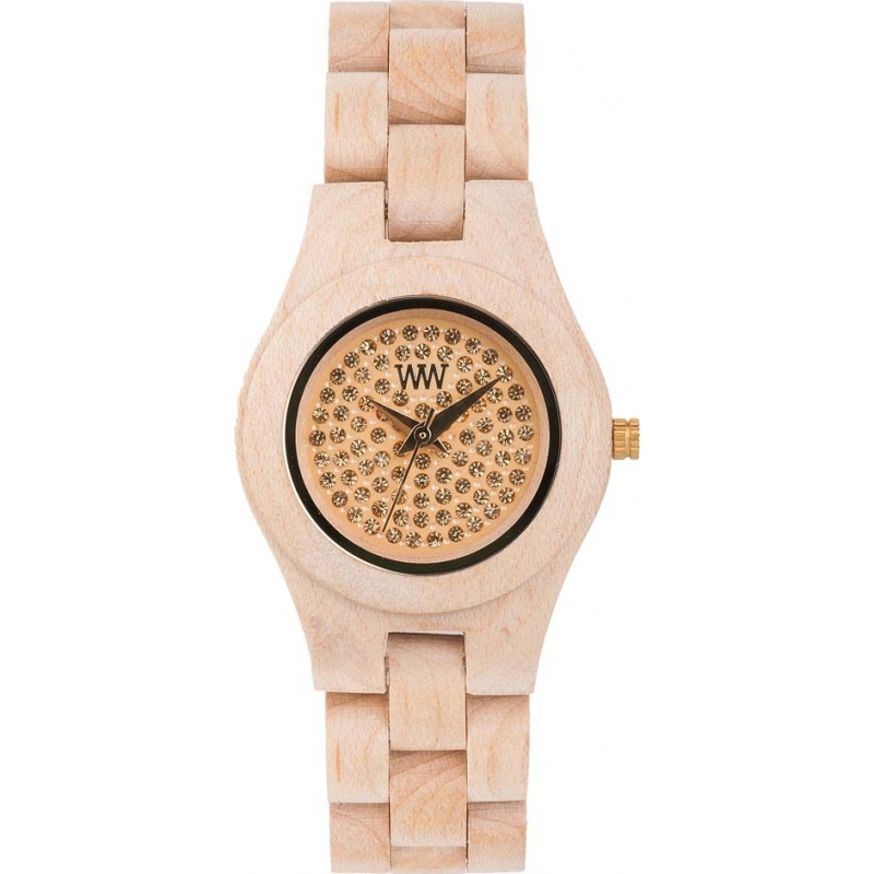 WeWOOD Moon Crystal Beige Watch