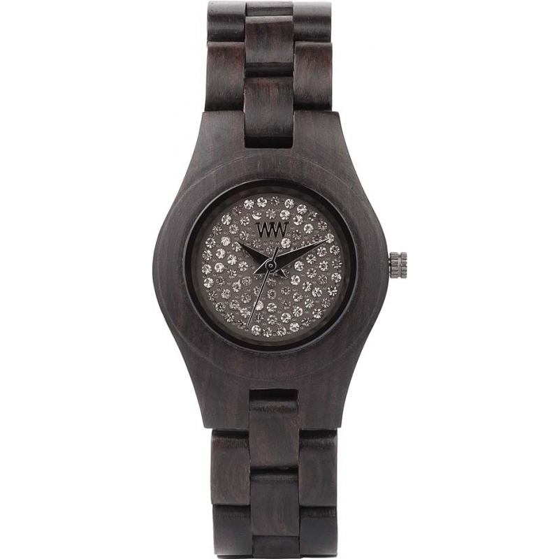 WeWOOD Moon Crystal Black Watch