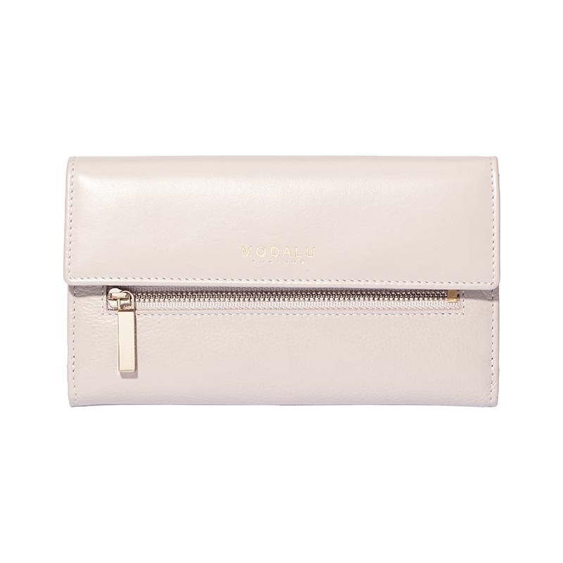 Modalu Ladies Erin Shark Grey Continental Purse