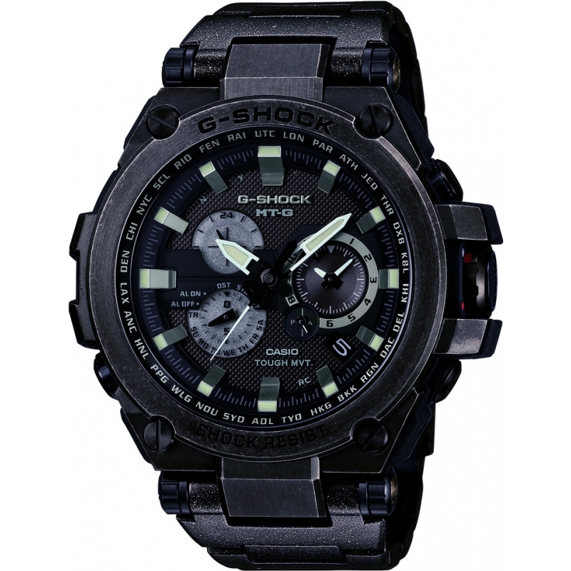 Casio Mens G-Shock Radio Controled Solar Powered Black Watch