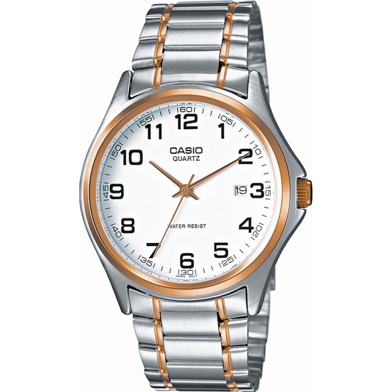 Casio Collection Two Tone Steel Bracelet Watch