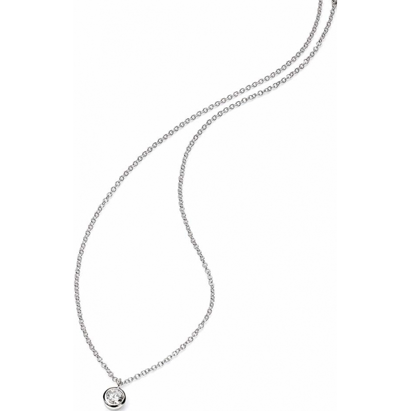 Charles Conrad Ladies Clear CZ Necklace