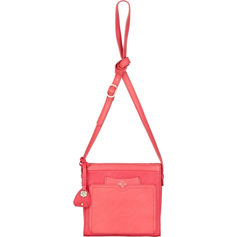 Nica Ladies Melena Coral Cross Body Bag