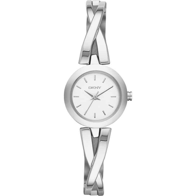 DKNY Ladies Crosswalk Silver Watch