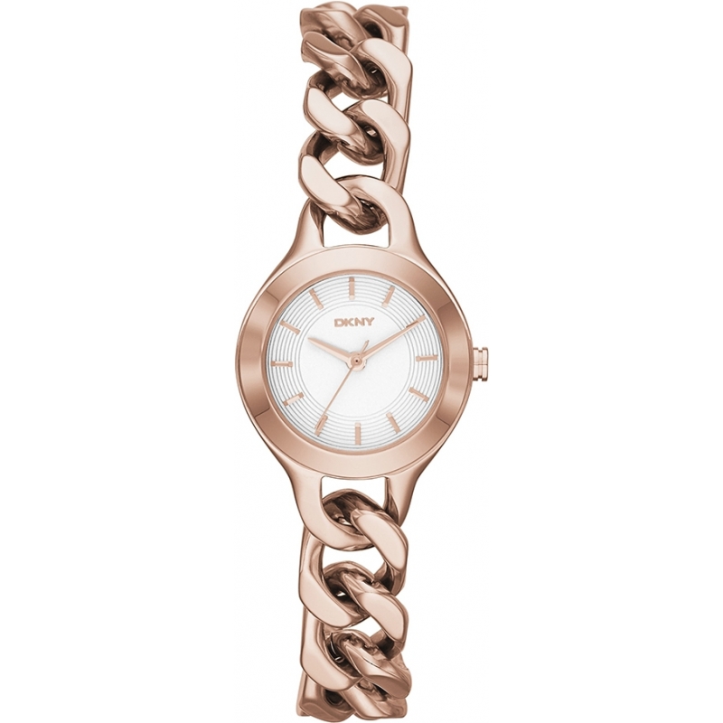 DKNY Ladies Chambers Rose Gold Watch